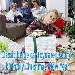 AGSIXZLAN Little Beige Truck Toy gift idea and decor option