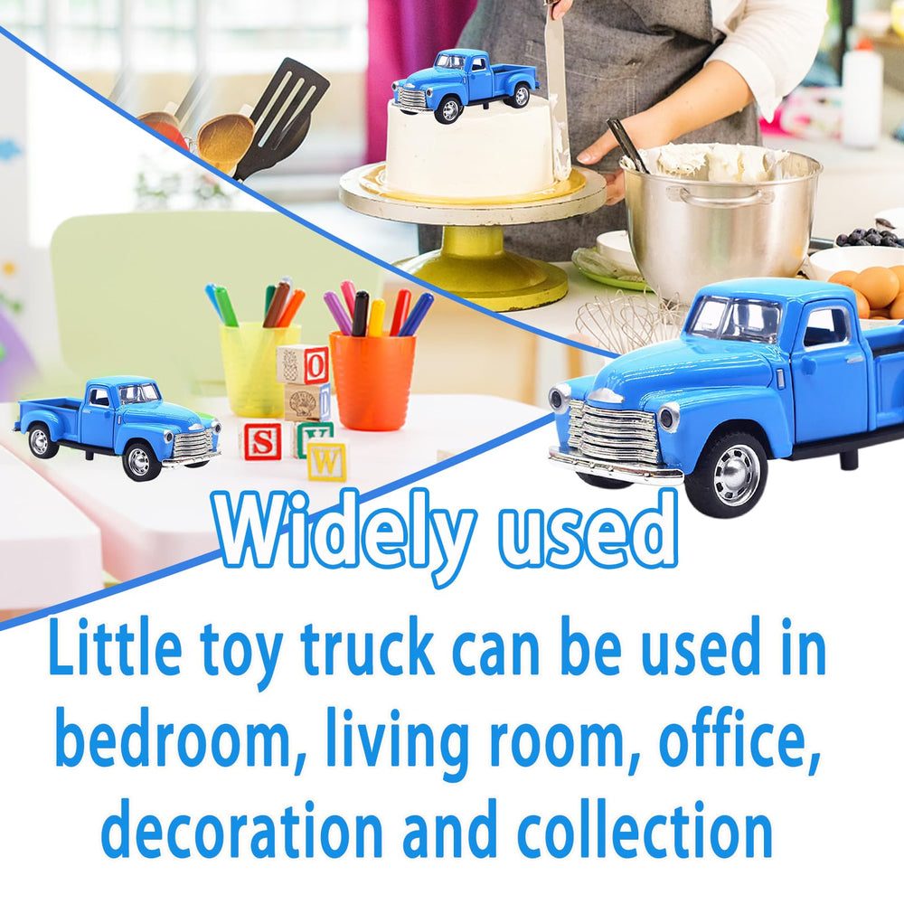 AGSIXZLAN Little Blue Truck as festive decor boosts kid-friendly display.