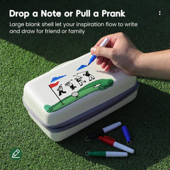 AGUstrike ball line marker helps with precise alignment