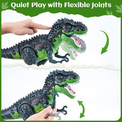 AHCo T-Rex mouth lights and roar enhance pretend adventures