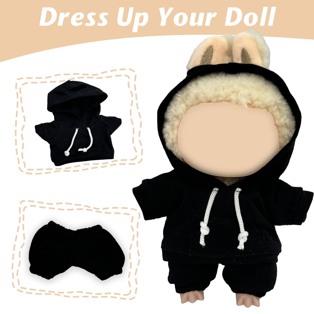 Ahdesana doll clothes cotton blend material emphasizes soft touch and breathable wear