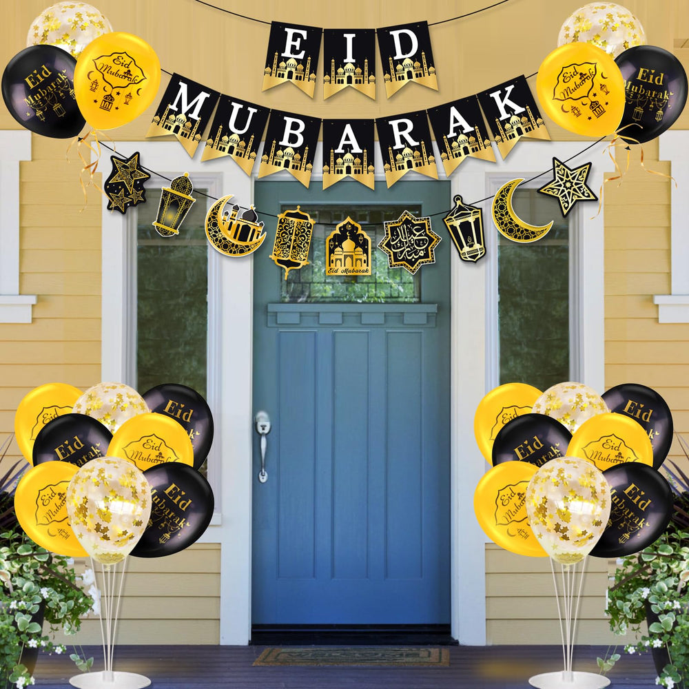 AhfuLife gold star sequined balloon adds festive sparkle to celebrations.