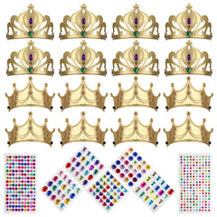 AHIER Style 2 foam crowns packaging for quick party setup and creative decorating.