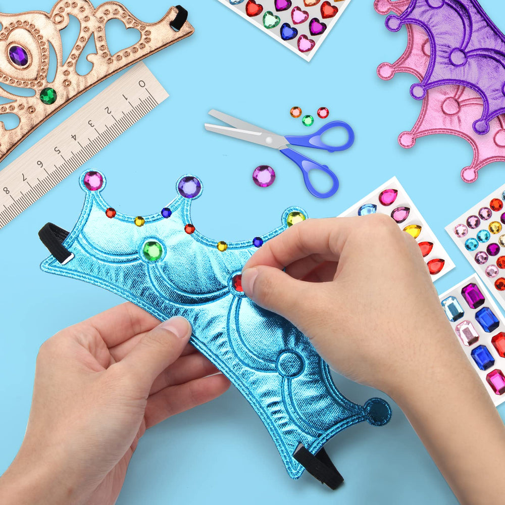 AHIER self-adhesive rhinestones for quick crown decoration