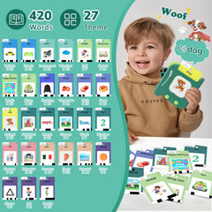 AHJ Talking Flash Cards 420 words visuals help expand vocabulary