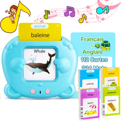 AHJ talking flash cards featuring animals to boost early vocabulary with engaging sounds