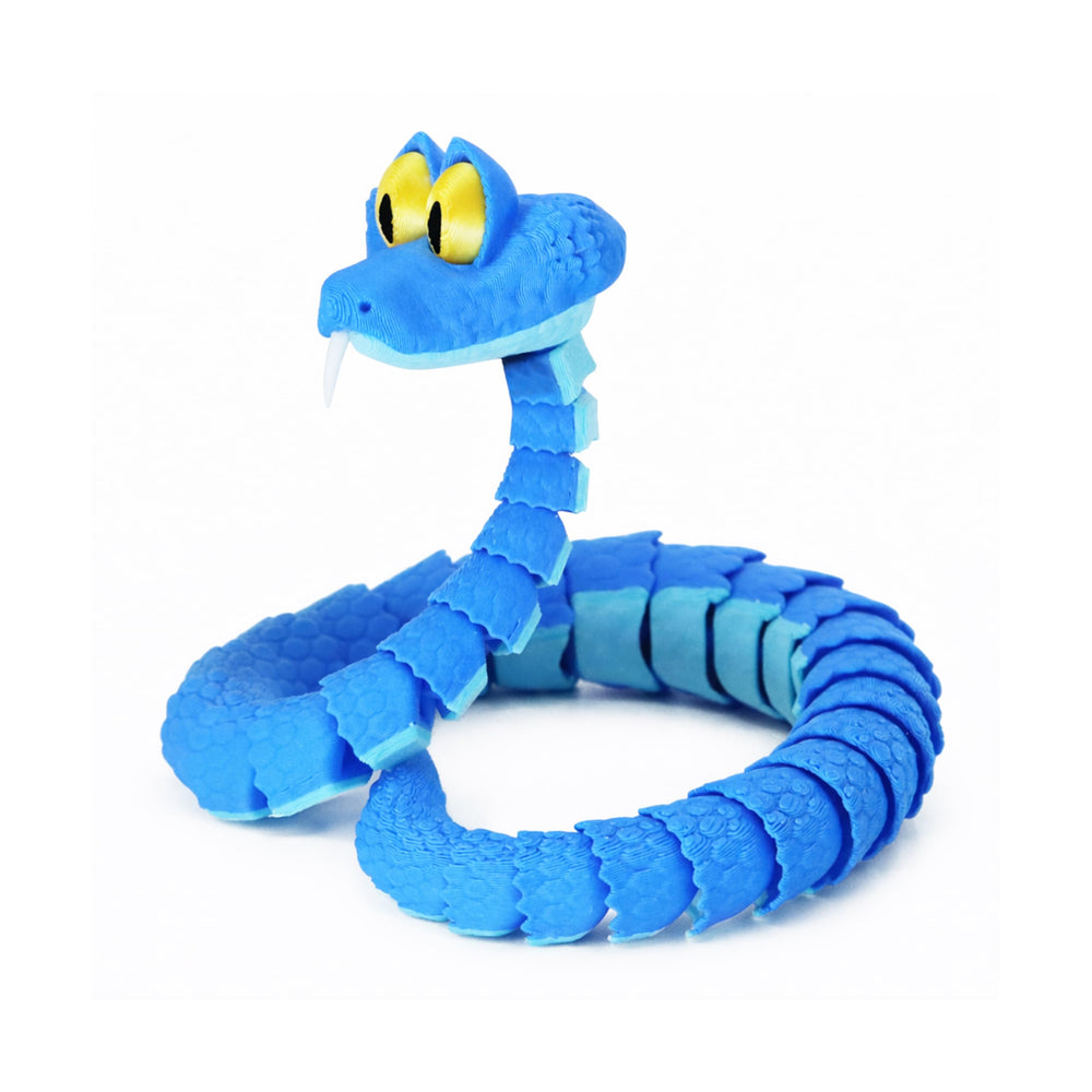 Durable 3D print build with smooth joints for repeated posing.