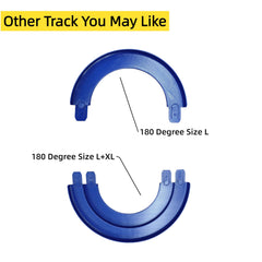 AHPOON 8-pack track connectors expand your build options.
