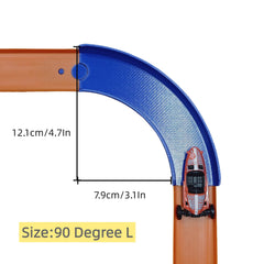 AHPOON eco-friendly PETG material for durable track parts.