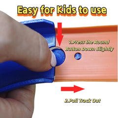 AHPOON curved piece for smooth Hot Wheels transitions.