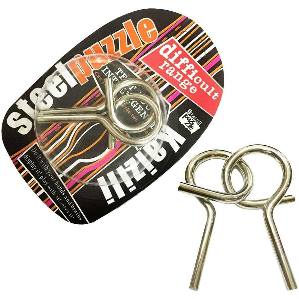 Ahyuan high-carbon steel puzzles with smooth nickel finish ensure lasting durability.