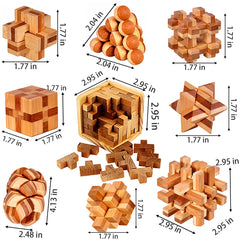 Ahyuan puzzles support focused, relaxed play and quiet concentration