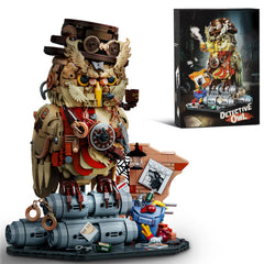 AibangBuildzy Detective Owl set packaging, ready for gifting and unboxing excitement