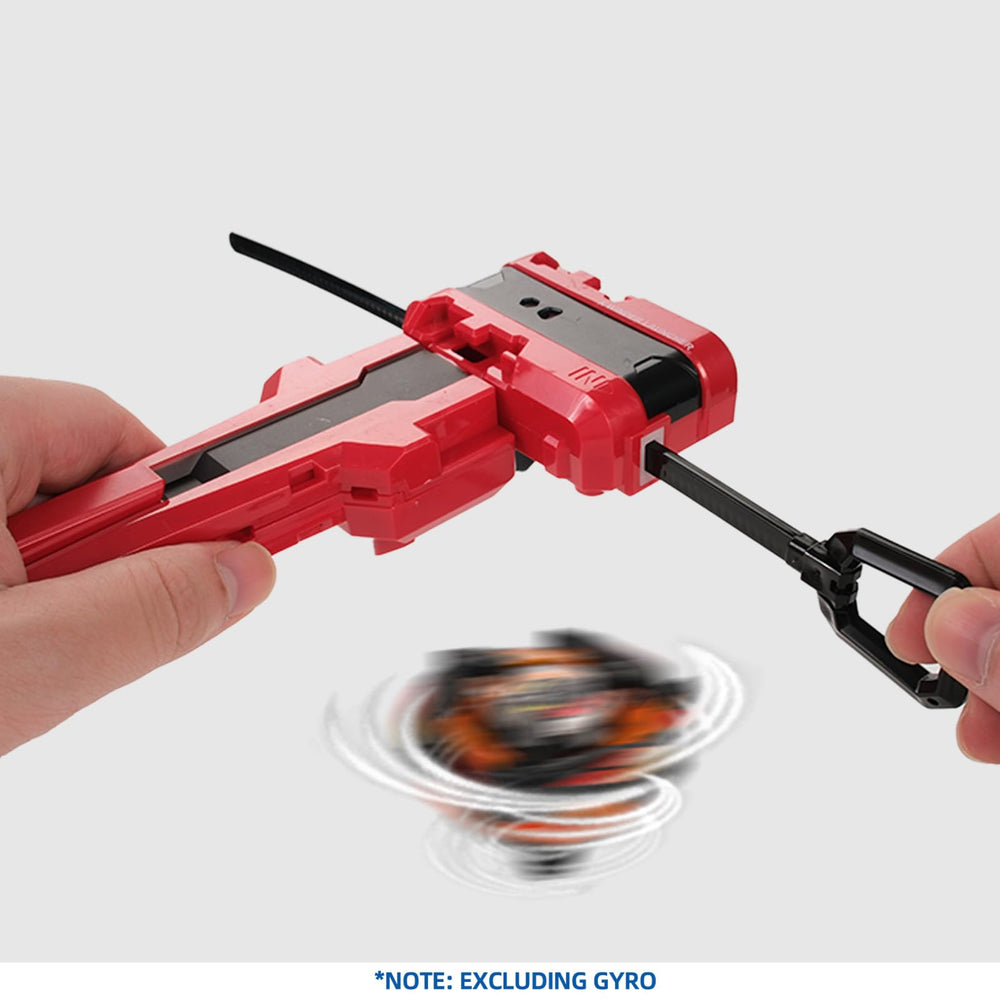 AIBREAY X Winder Launcher red ergonomic handle in action