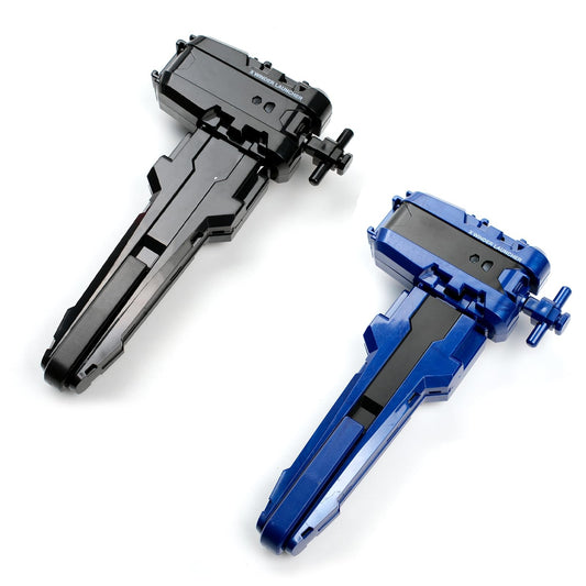 AIBREAY X String Launcher grip blue for comfortable control.