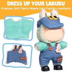 AICase crochet-detail outfit adds texture and charm for 17cm dolls.