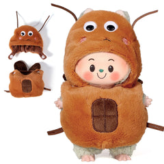 AICase 17cm doll clothes hat set enhances playtime with easy dressing and charming style