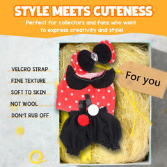 AICase 17cm doll soft yarn feel for gentle play.