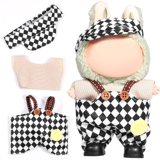 AICase 17cm doll top with vibrant crochet color and snug fit.