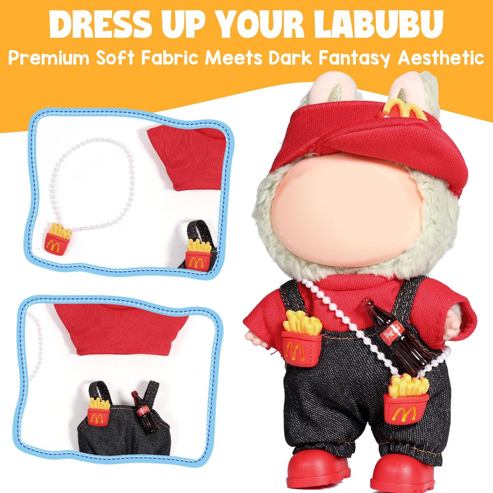 AICase Lububu 17cm doll accessories for complete stylish outfits