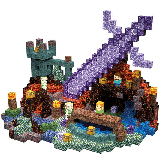 AIDYVOI 213-pcs magnetic blocks set for creative construction and imaginative play.