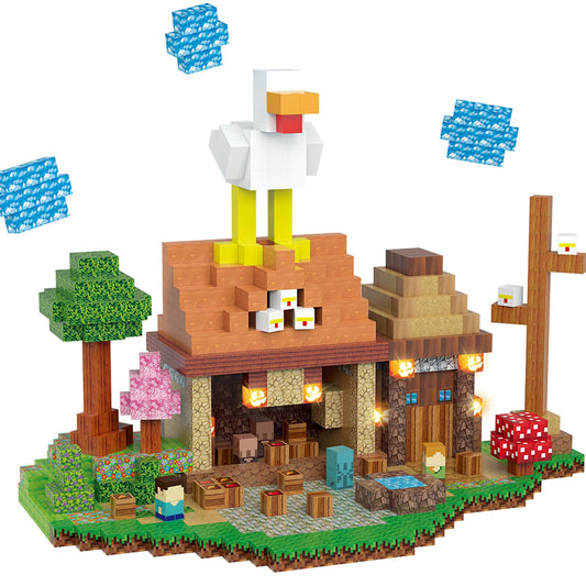 AIDYVOI magnetic blocks 120pcs collection enables endless creative play and tactile exploration.