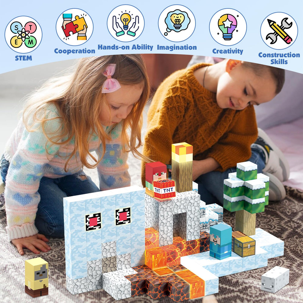 AIDYVOI strong magnets ensure stable connections during play