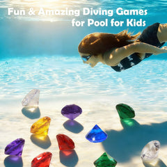 AiFanS pool toys help kids dive and retrieve, boosting confidence in water