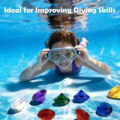 AiFanS underwater treasure hunt gems foster imaginative games and cooperative play