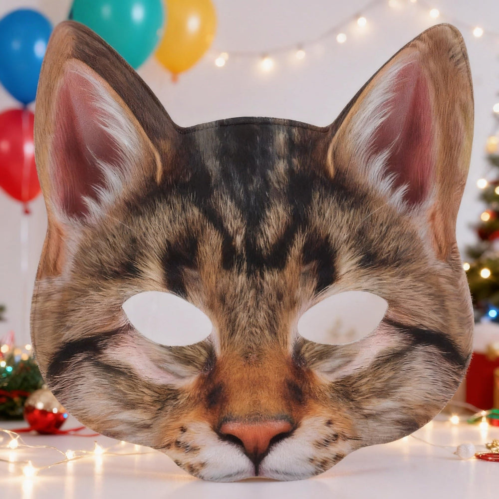Aiffort cat-mask-comfortable-to-wear lets you talk freely.
