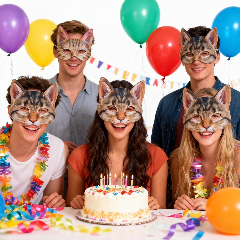 Aiffort cat-mask-elastic-strap ensures secure, comfortable wear.