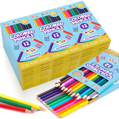 Aigybobo 432-count colored pencils bulk set for classroom projects and creative exploration.