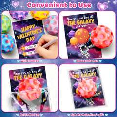 Aigybobo classroom Valentines exchange scene illustrates easy party favors.