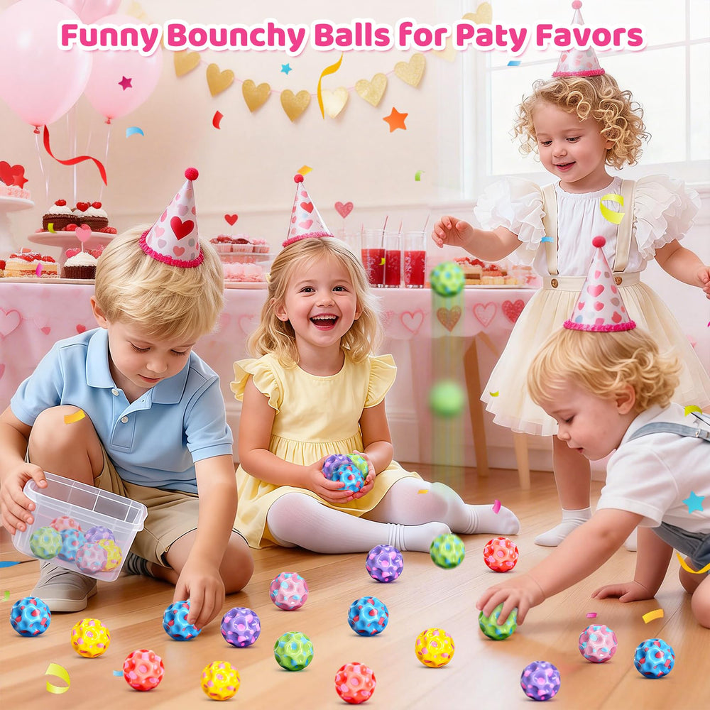 Aigybobo kids holding moon ball demonstrates compact, portable fun.
