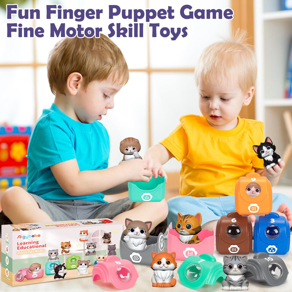 Aigybobo Montessori-inspired learning kit encouraging counting and sorting skills.