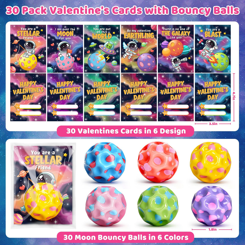 Aigybobo moon bouncy ball close-up shows textured surface for little hands.