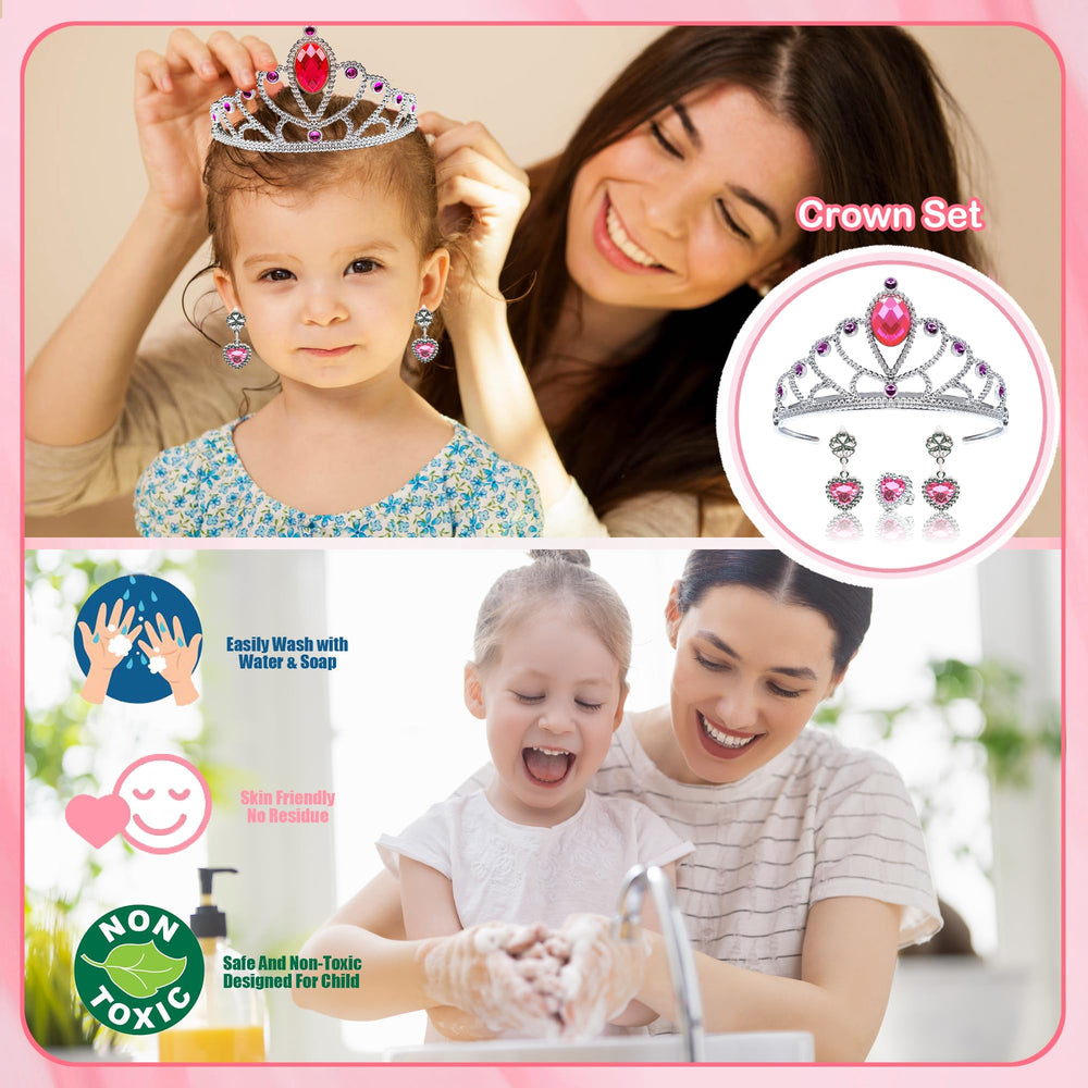 Aimidola safe and washable formula provides peace of mind during pretend makeup sessions.