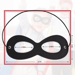 Aimike upgraded eye holes with broader view for better visibility.