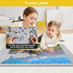 Ainiv jigsaw mat with drawstring storage bag for easy transport