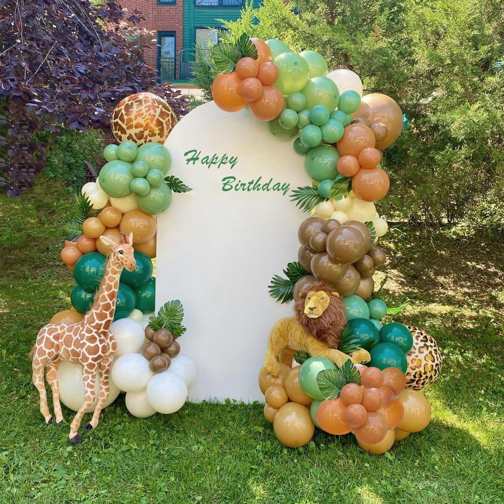 AIOZX sage olive green balloons for forest party accents
