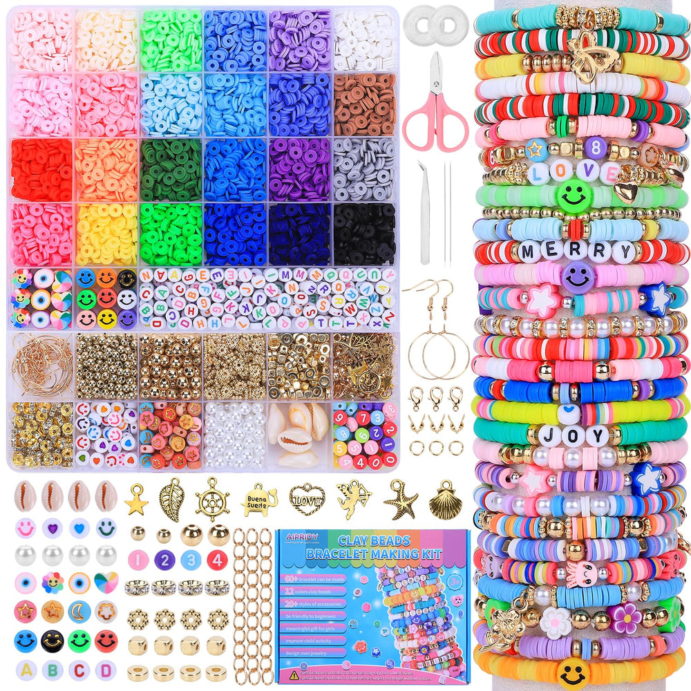AIPRIDY bracelet making kit full contents for creative beadwork