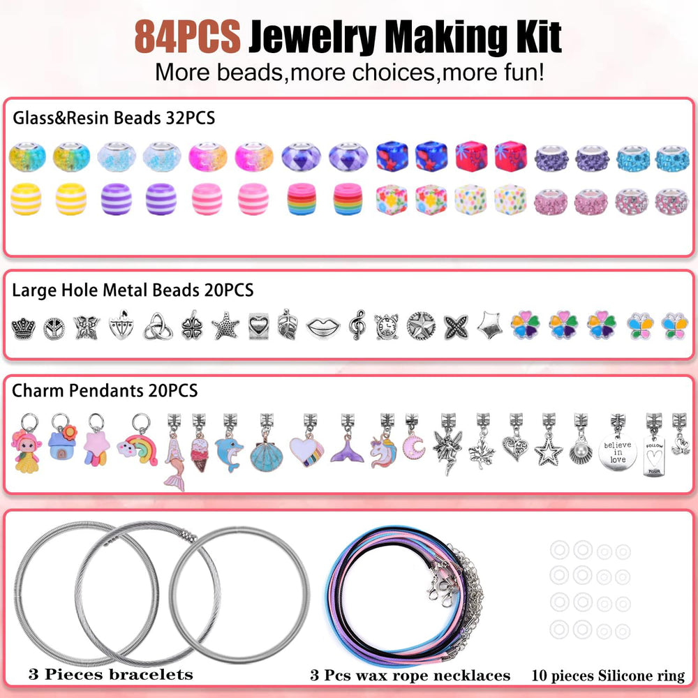 AIPRIDY Charm Bracelet Kit designer accessories help unleash creative design for kids.