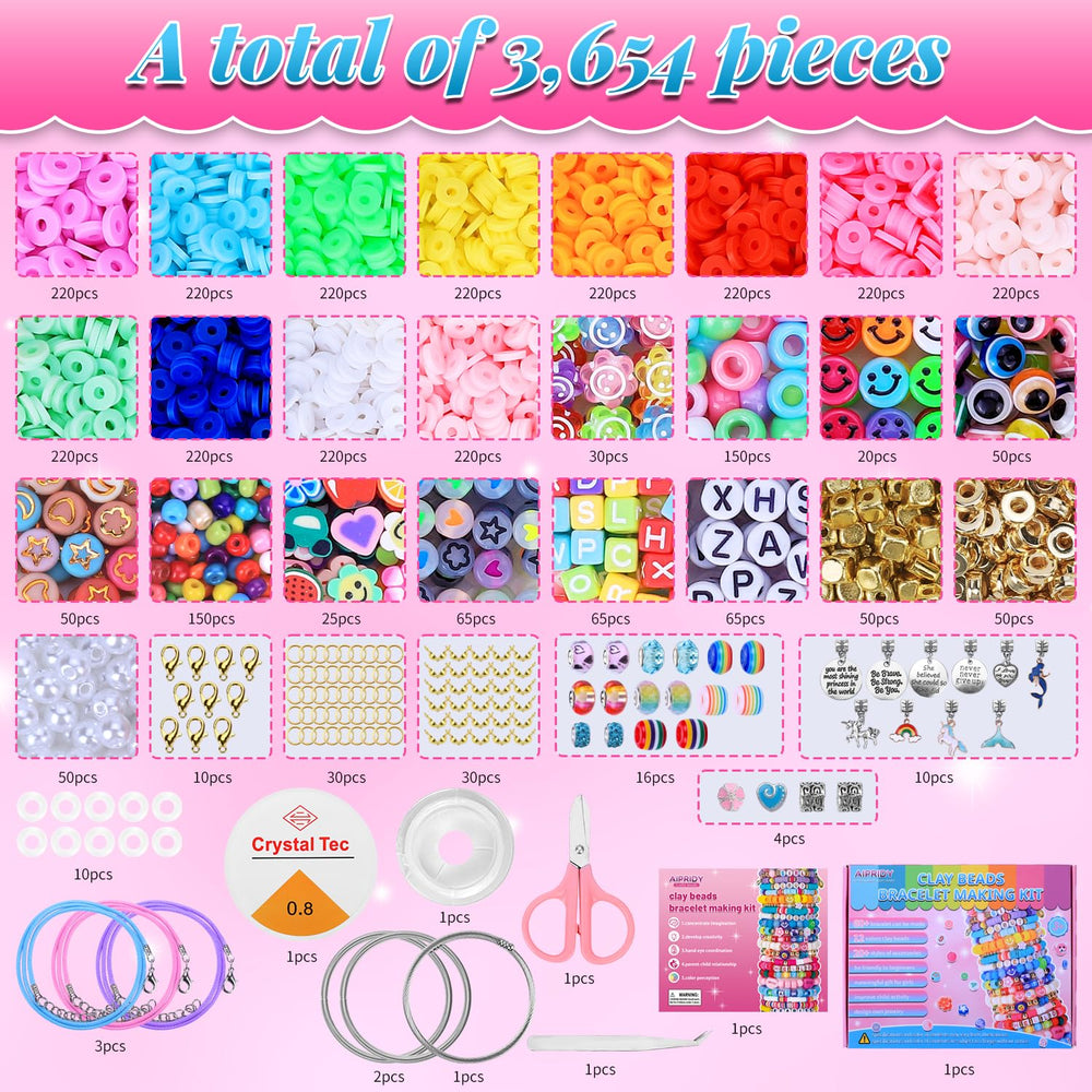 AIPRIDY unicorn charms and mermaid beads enable personalized bracelets and necklaces