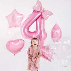 AIQINHU pink 4-balloon stays inflated longer for reuse.