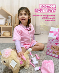Airbition plush dog barking for interactive storytelling.
