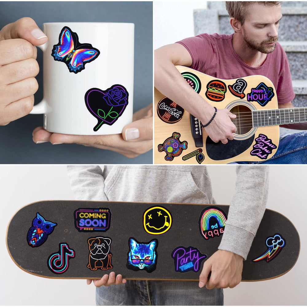 AirNOGO neon gift-pack stickers for birthdays or rewards
