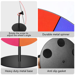 Airpark Prize Wheel marker and screwdriver shown, ready for quick setup.