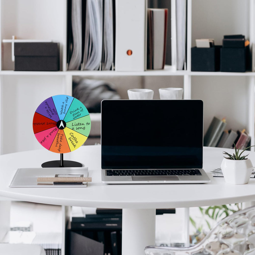 Airpark Prize Wheel with eight color zones supports engaging, repeatable fun.