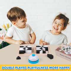 AISHUN STEM Montessori style toy promotes logical thinking and planning skills.