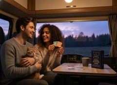 Aisikoo gift-ready card deck in sleek packaging.
